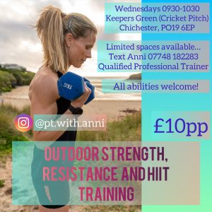 Outdoor strength, resistance and HIIT class @ Keepers Green (The cricket pitch)